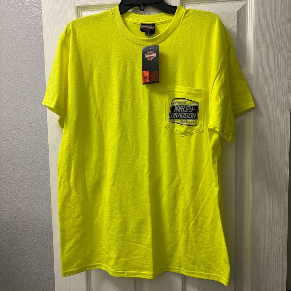 Harley Davidson overlord pocket tee shirt size large